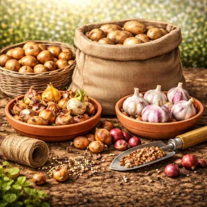 Bulbs, Sets + Seed Potatoes