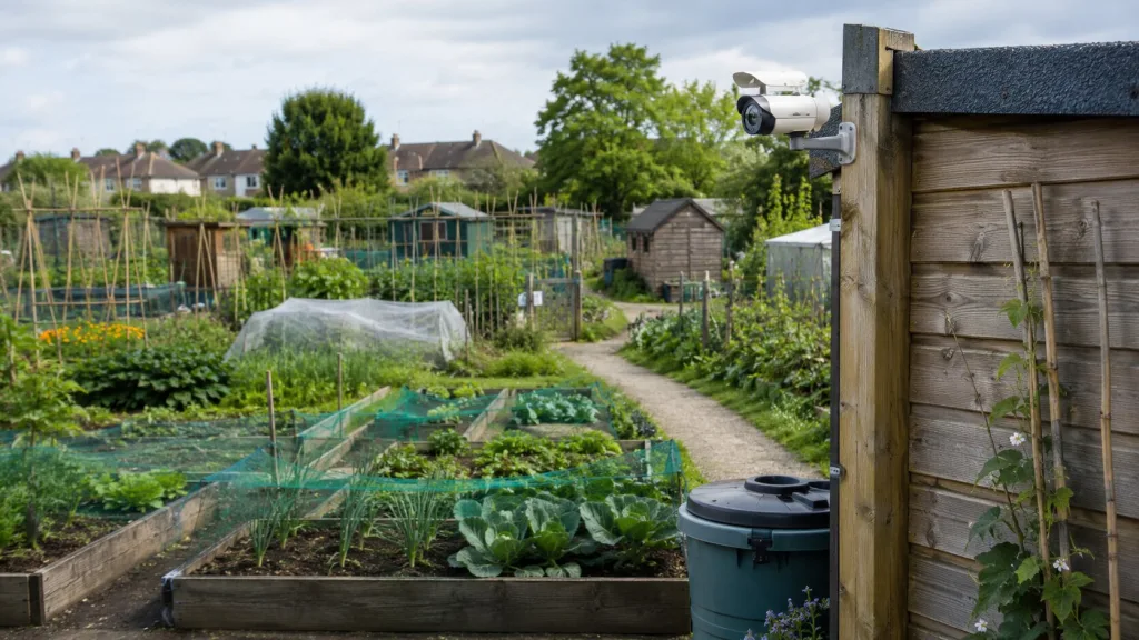 CCTV Cameras on UK Allotment Plots: What Plot-Holders Are Legally Allowed to Do